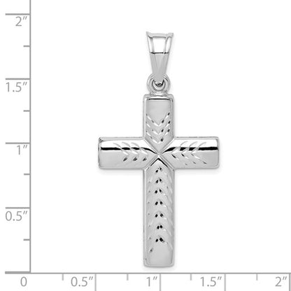 Sterling Silver Reversible Cross Pendant