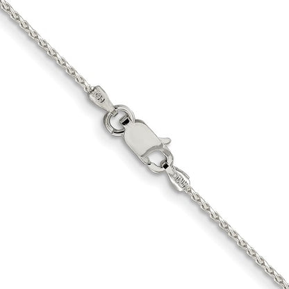 Sterling Silver Diamond-Cut Spiga Chain 1.25mm