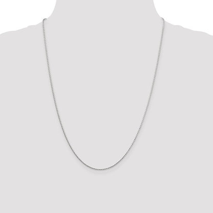 Sterling Silver Diamond-Cut Spiga Chain 1.25mm