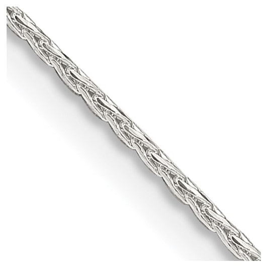 Sterling Silver Diamond-Cut Spiga Chain 1.25mm