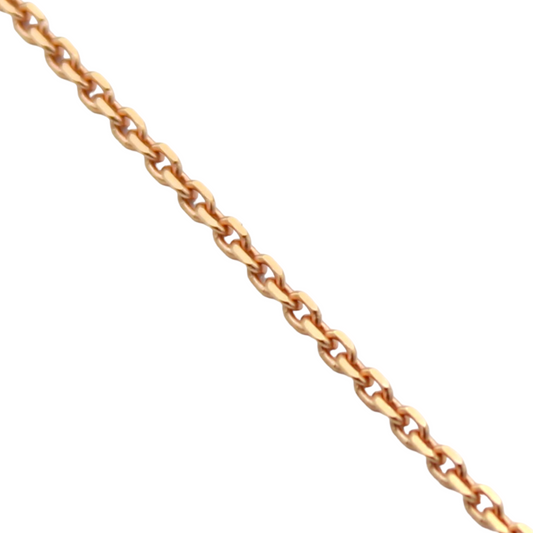 14k Rose Cable Link Chain - 1.40 mm