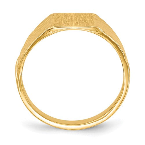 14k Signet Ring