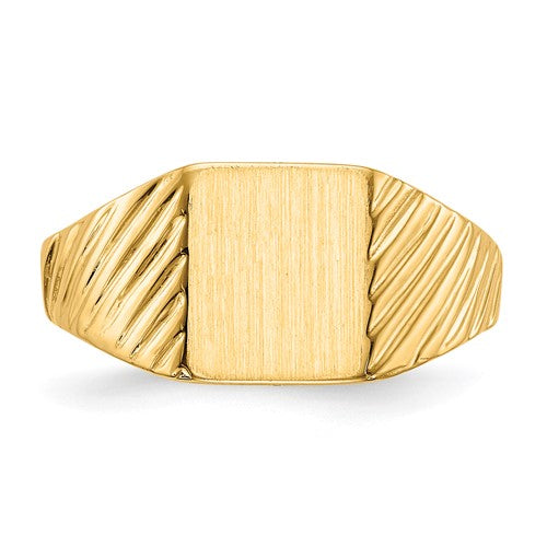 14k Signet Ring