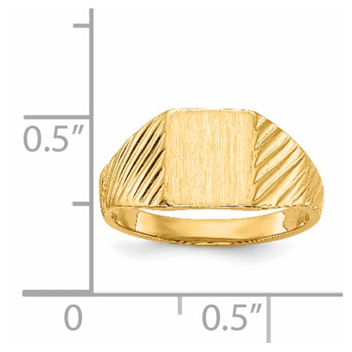 14k Signet Ring