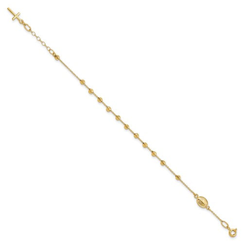 14k Rosary Bracelet