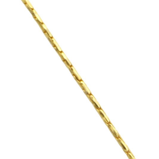 14k Boxed Snake Chain - 0.70 mm