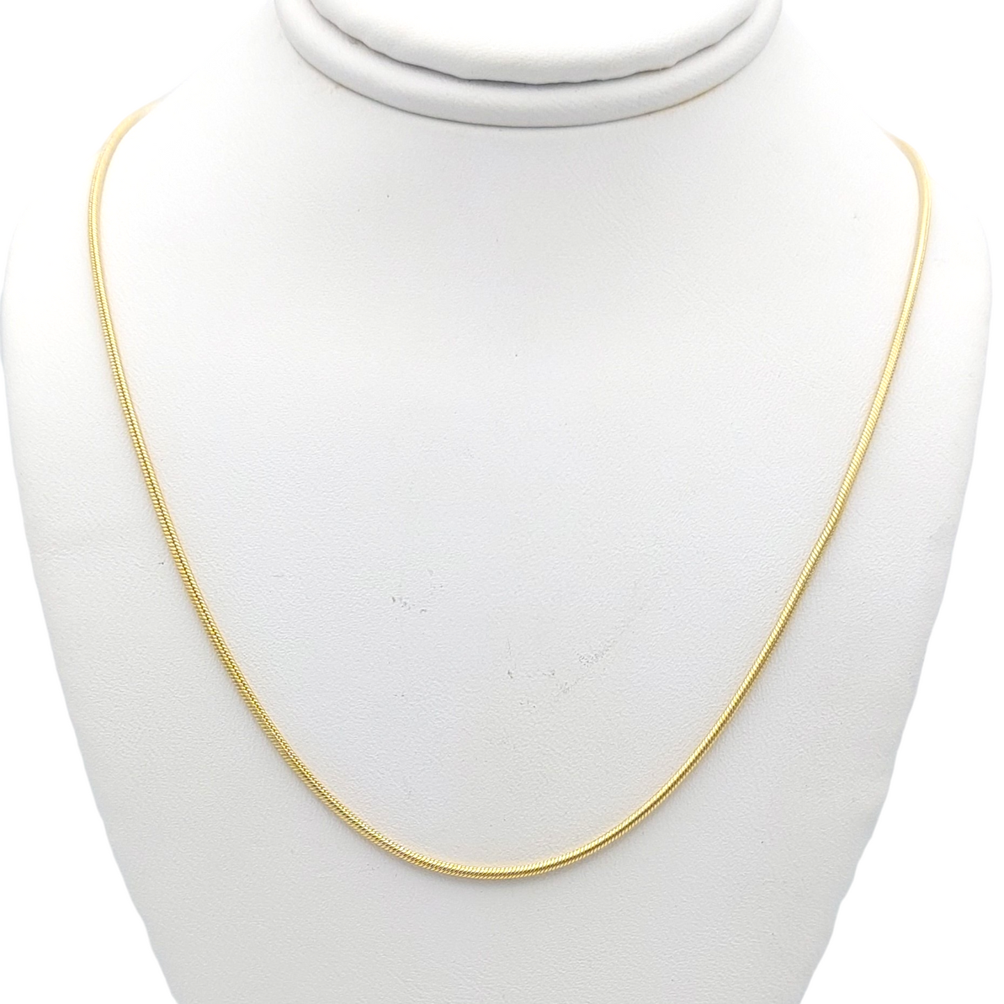 14k Snake Chain - 1.15 mm