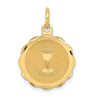 14k Holy Communion Medallion