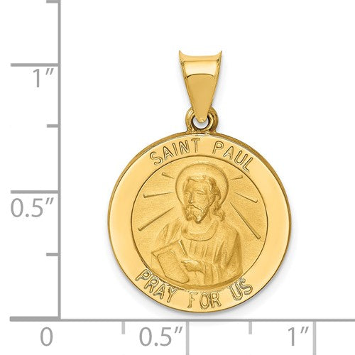 14k St. Paul Medallion - 21 mm