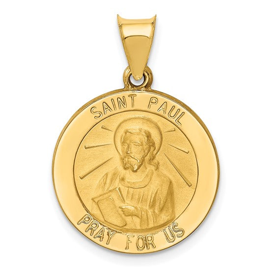 14k St. Paul Medallion - 21 mm