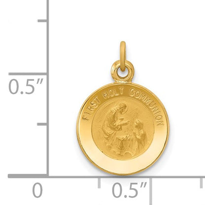 14k First Holy Communion Medallion